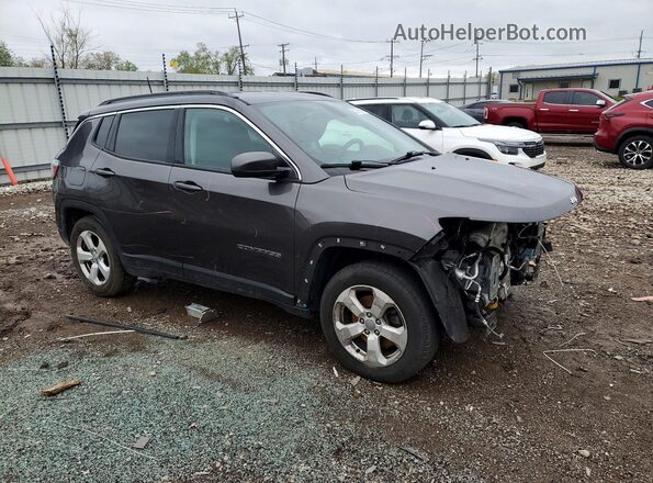 3C4NJCBB7JT503225 2018 JEEP COMPASS Серый Передняя правая четверть