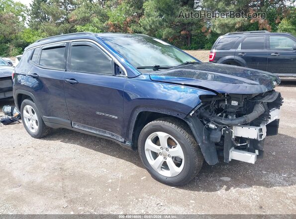 3C4NJCBB7KT743781 2019 JEEP COMPASS Dark Blue Передняя правая четверть