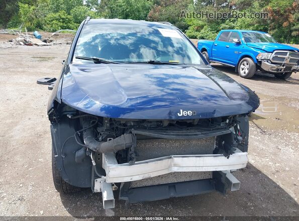 3C4NJCBB7KT743781 2019 JEEP COMPASS Dark Blue Вид задней части салона