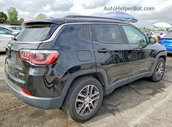 3C4NJCBB8JT488556 2018 JEEP COMPASS Черный Задняя правая четверть