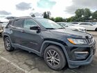 2018 Jeep Compass Latitude Черный vin: 3C4NJCBB8JT488556