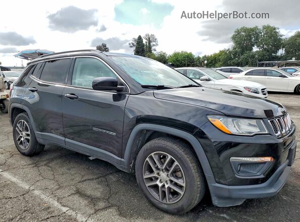 3C4NJCBB8JT488556 2018 JEEP COMPASS Черный Передняя правая четверть