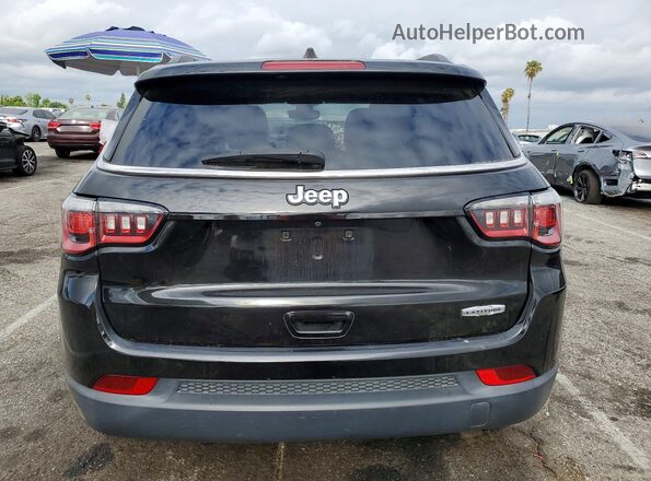 3C4NJCBB8JT488556 2018 JEEP COMPASS Черный Вид сзади