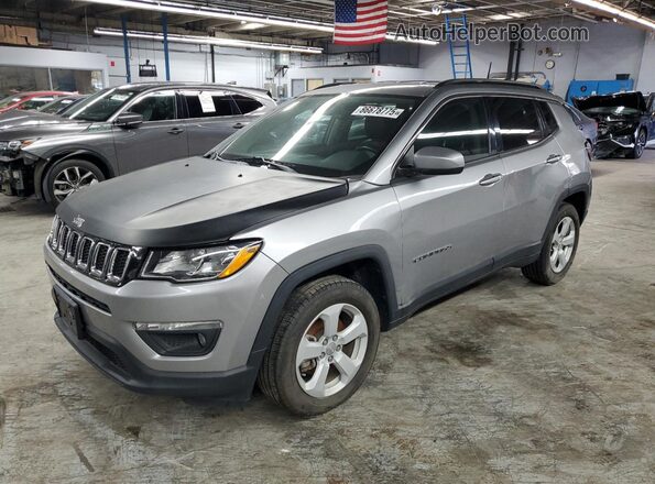 3C4NJCBB8JT501824 2018 JEEP COMPASS Серый Передняя левая четверть