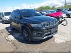 2019 Jeep Compass Latitude Fwd Black vin: 3C4NJCBB8KT658318