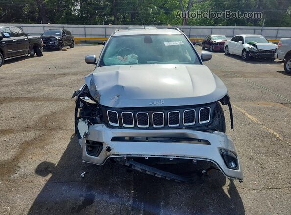 3C4NJCBB8KT835255 2019 JEEP COMPASS Серебряный Вид спереди
