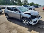 2019 Jeep Compass Latitude Серебряный vin: 3C4NJCBB8KT835255