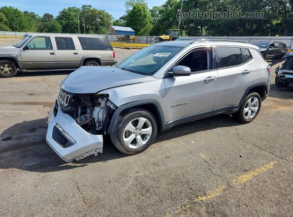 3C4NJCBB8KT835255 2019 JEEP COMPASS Серебряный Передняя левая четверть