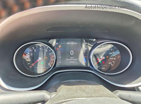 3C4NJCBB8LT130358 2020 JEEP COMPASS Серый Вид щитка приборов