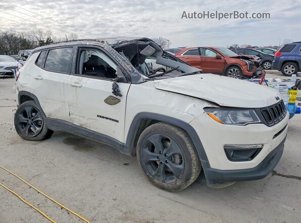 3C4NJCBB8LT169726 2020 JEEP COMPASS White Передня права чверть