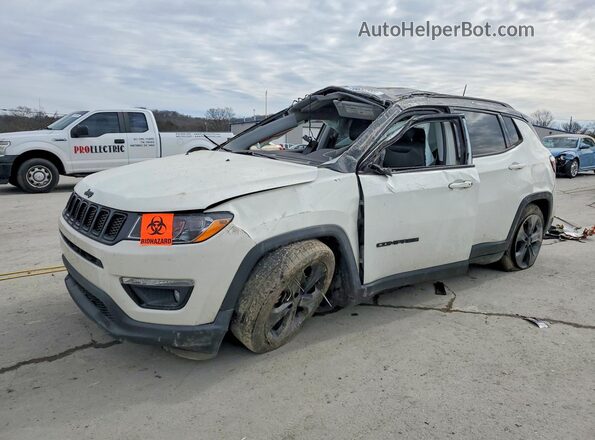 3C4NJCBB8LT169726 2020 JEEP COMPASS White Передня ліва чверть