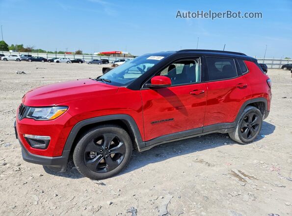 3C4NJCBB8MT560280 2021 JEEP COMPASS Red Vista tres cuartos delantera izquierda