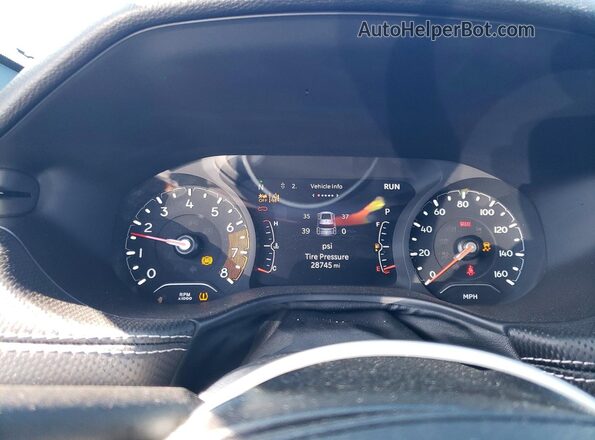 3C4NJCBB8NT210679 2022 JEEP COMPASS Белый Вид щитка приборов