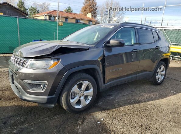 3C4NJCBB9HT647630 2017 JEEP COMPASS Gray Vista tres cuartos delantera izquierda