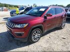 2020 Jeep Compass Sun And Safety Fwd Темно-бордовый vin: 3C4NJCBBXLT257709