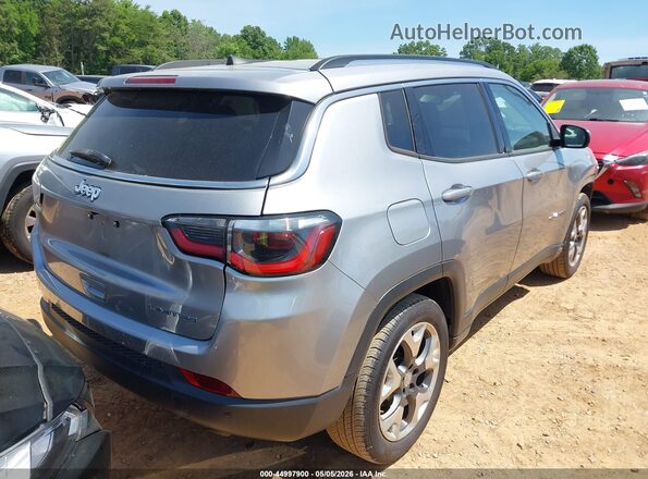 3C4NJCCB1JT406486 2018 JEEP COMPASS Серебряный Задняя правая четверть