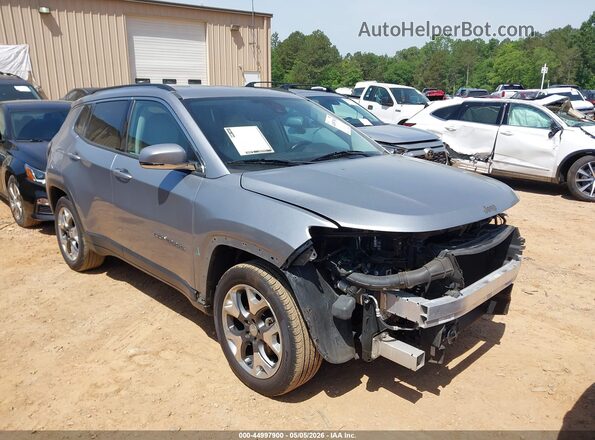 3C4NJCCB1JT406486 2018 JEEP COMPASS Серебряный Передняя правая четверть