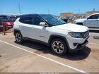 2020 Jeep Compass Limited Fwd White vin: 3C4NJCCB1LT140549