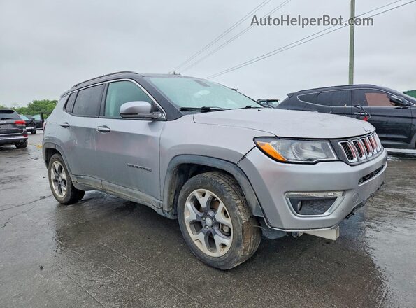 3C4NJCCB1LT187743 2020 JEEP COMPASS Серебряный Передняя правая четверть