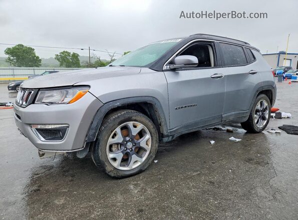 3C4NJCCB1LT187743 2020 JEEP COMPASS Серебряный Передняя левая четверть