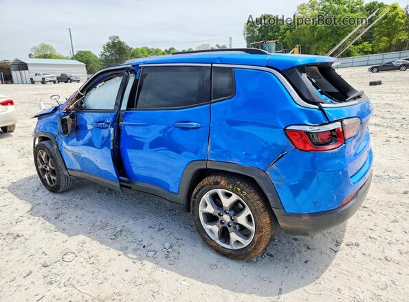 3C4NJCCB1LT218490 2020 JEEP COMPASS Синий Задняя левая четверть