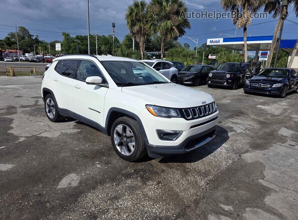 3C4NJCCB1MT511484 2021 JEEP COMPASS White Przód lewy