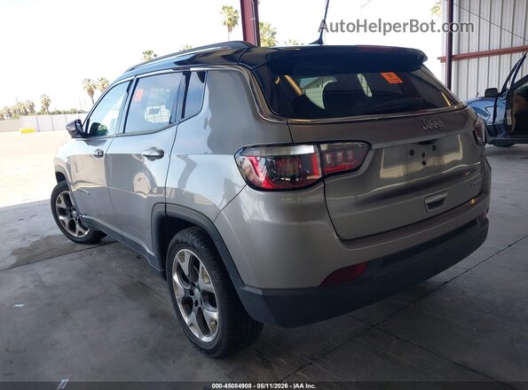 3C4NJCCB2LT211516 2020 JEEP COMPASS Серебряный Задняя левая четверть
