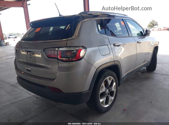 3C4NJCCB2LT211516 2020 JEEP COMPASS Серебряный Задняя правая четверть