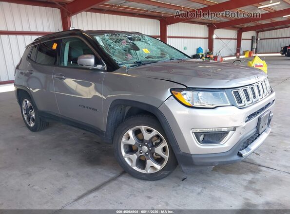 3C4NJCCB2LT211516 2020 JEEP COMPASS Серебряный Передняя правая четверть