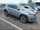 2019 Jeep Compass Limited Fwd Серебряный vin: 3C4NJCCB3KT659830