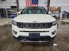 2021 Jeep Compass Limited White vin: 3C4NJCCB3MT605270