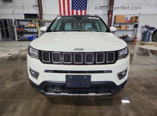 3C4NJCCB3MT605270 2021 JEEP COMPASS White Widok z przodu