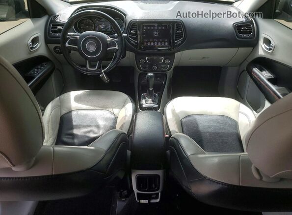 3C4NJCCB4KT802090 2019 JEEP COMPASS Gray Առջևի վահանակի տեսք