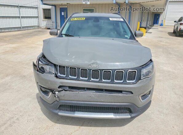 3C4NJCCB4KT802090 2019 JEEP COMPASS Gray Դիմացի տեսք