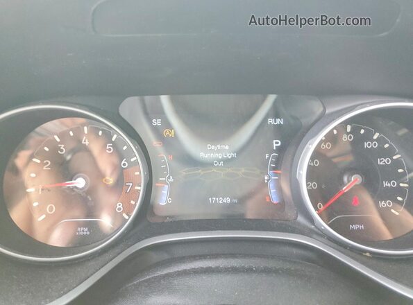3C4NJCCB4KT802090 2019 JEEP COMPASS Gray Սարքավորումների վահանակի տեսք