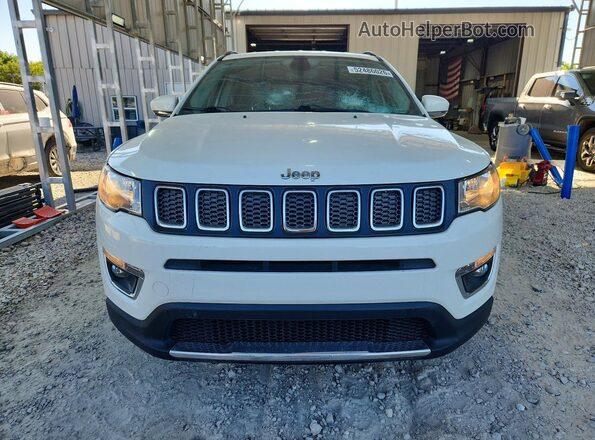 3C4NJCCB5KT664432 2019 JEEP COMPASS White Widok z przodu