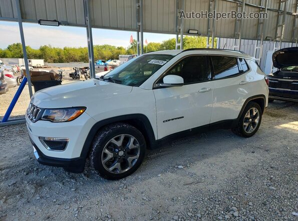 3C4NJCCB5KT664432 2019 JEEP COMPASS White Przód lewy