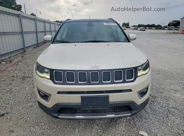 3C4NJCCB5KT832845 2019 JEEP COMPASS White Widok z przodu
