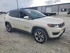 2019 Jeep Compass Limited White vin: 3C4NJCCB5KT832845