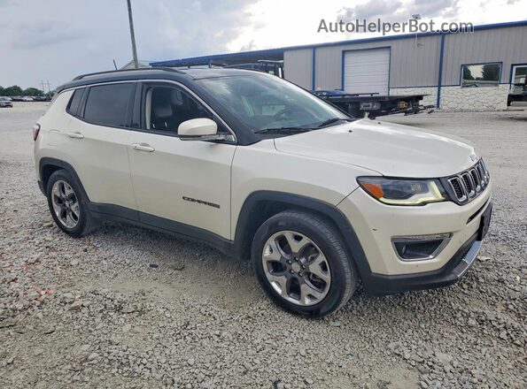 3C4NJCCB5KT832845 2019 JEEP COMPASS White Przód prawy