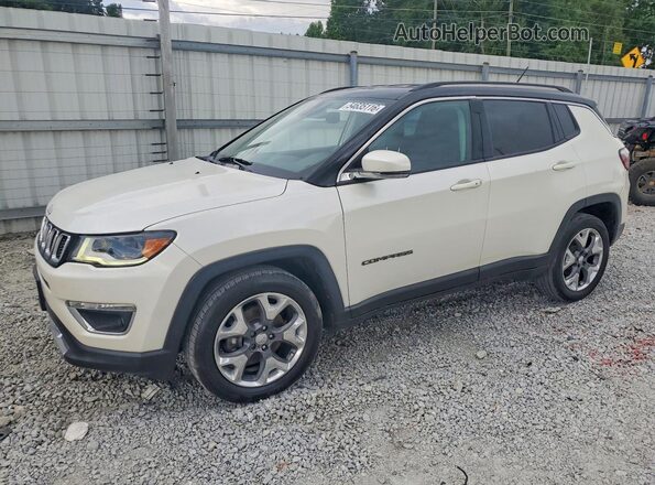 3C4NJCCB5KT832845 2019 JEEP COMPASS White Przód lewy