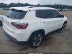 2020 Jeep Compass Limited Fwd Белый vin: 3C4NJCCB6LT179802