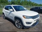 2019 Jeep Compass Limited Fwd White vin: 3C4NJCCB7KT788590