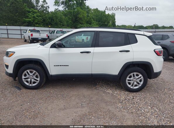 3C4NJDAB0JT392282 2018 JEEP COMPASS Белый 