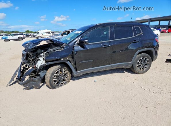 3C4NJDAB0LT174569 2020 JEEP COMPASS Black Przód lewy