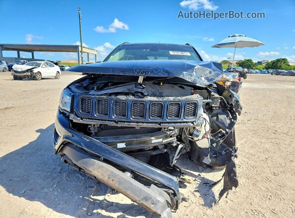 3C4NJDAB0LT174569 2020 JEEP COMPASS Black Widok z przodu