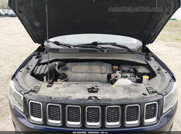 3C4NJDAB1JT392274 2018 JEEP COMPASS Синий Вид сзади