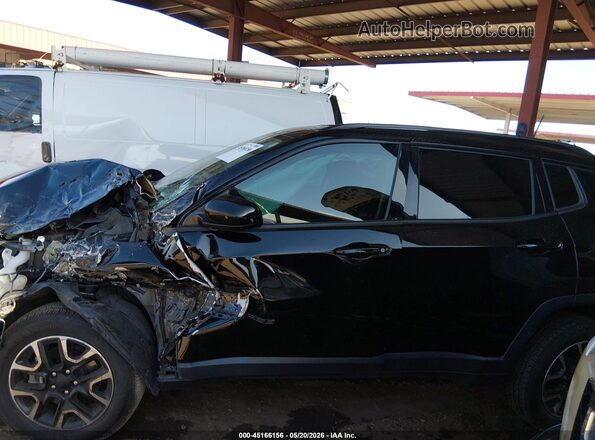 3C4NJDAB1KT828011 2019 JEEP COMPASS Черный Вид задней части салона