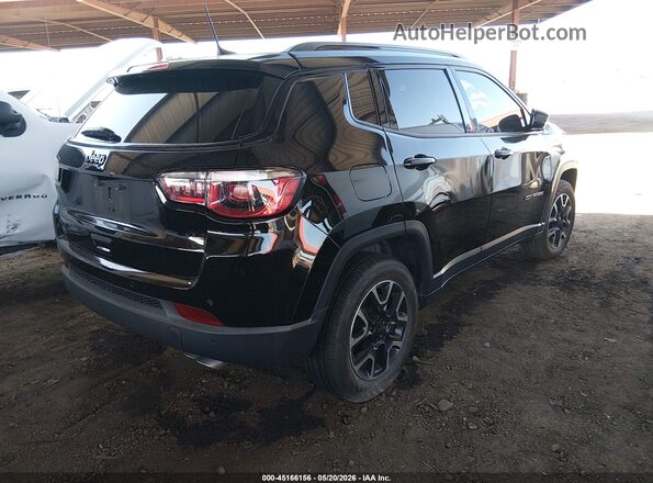 3C4NJDAB1KT828011 2019 JEEP COMPASS Черный Задняя правая четверть