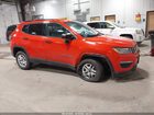 2021 Jeep Compass Sport 4x4 Orange vin: 3C4NJDAB1MT504284